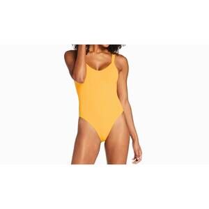 NEW VITAMIN A leah bodysuit swimsuit in ice mango ecorib